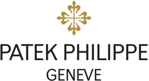 Patek Philippe Geneva logo with gold emblem